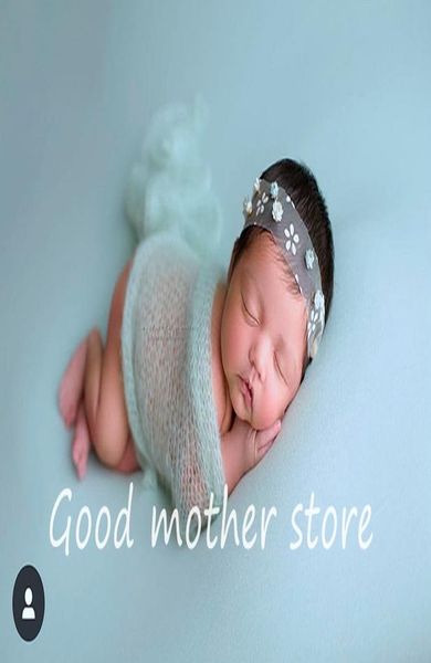 

baby headband with flower girl p shoot newborn pgraphy props for studio princess headwear flower hair accessories sqchpr pingtoy, Slivery;white