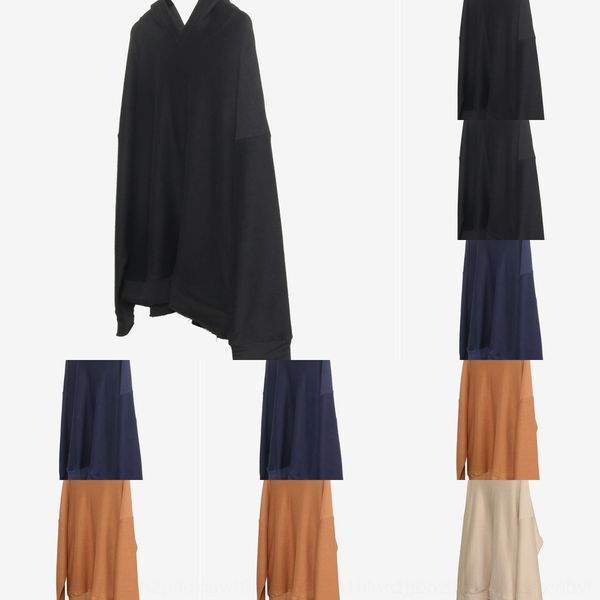 

qbart artie men's wear 2019 for and winter new casual anti-bottom autumn face anti-car loose sweater sweatermen's 0zvx8 terry swea, Black