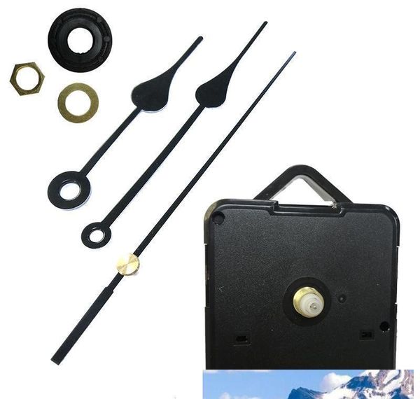 

diy clock mechanism black diy quartz clock movement kit spindle mechanism repair with hand sets cross-stit bbyitm cxj_love