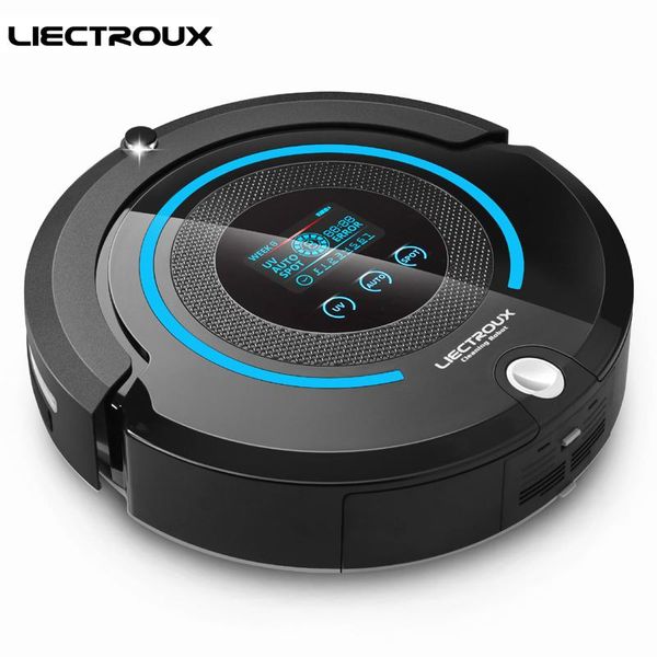 

robot vacuum cleaners liectroux a338(fba) multifunction cleaner automatic (sweep,vacuum,mop,sterilize),schedule,virtualblocker,selfcharge