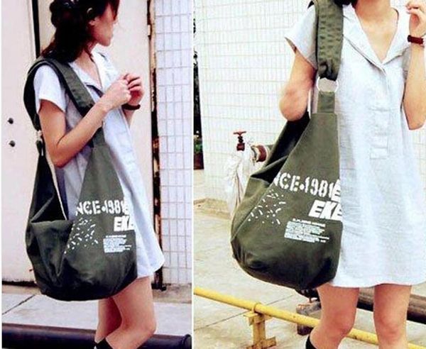 

холст женщины сумки messenger tote crossbody сумки на плечо сумки досуг женская сумочка dufl повседневная bolsos mujer доллар цена sqcrfc, Black;red