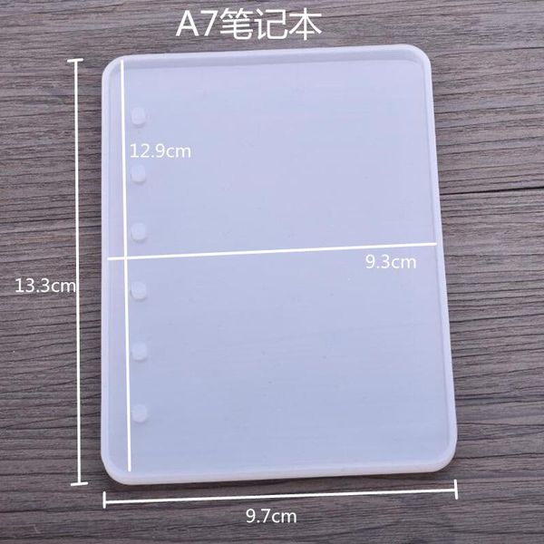 

new a 5 6 7 notebook cover silicone mold for jewelry resin silicone mould handmade diy epoxy resin molds wmtnul bdesybag, Black