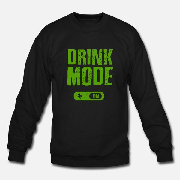 

drink mode on designers graphic t shirt classic retro latest tracksuit hoodie sweatshirt