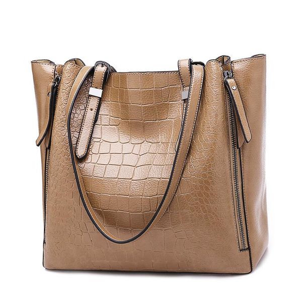 

package women handbag new women's bag europe and america crocodile grain fashion single shoulder bag simple fashion handbags