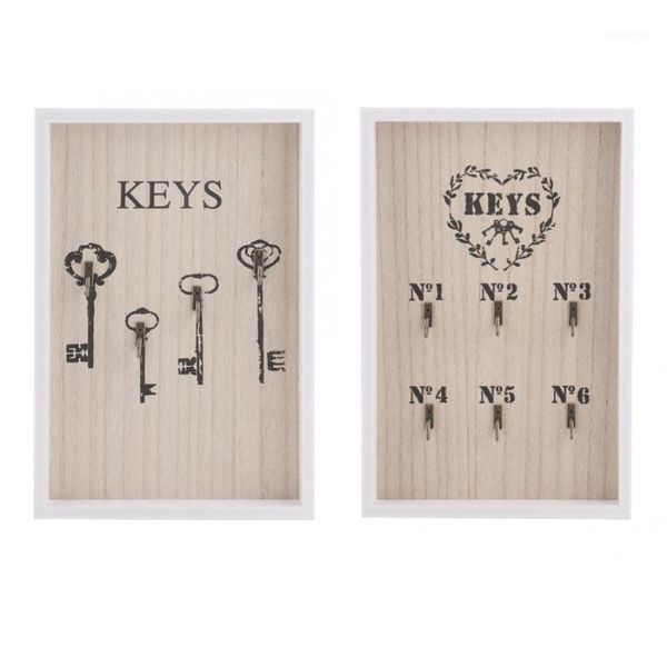 

hooks & rails rustic wall keys box storage hook holder decorative organizer hanger1