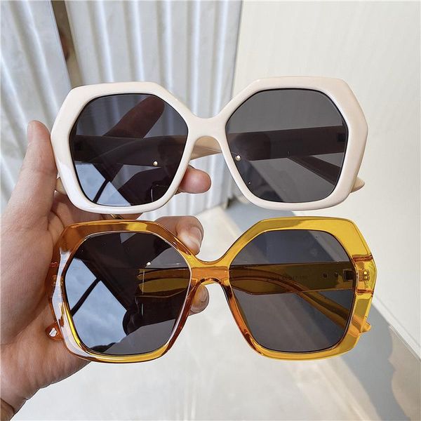 

zuee square sunglasses women sunglasses lady square sunglass woman gradient pink blue lens men eyeglasses, White;black