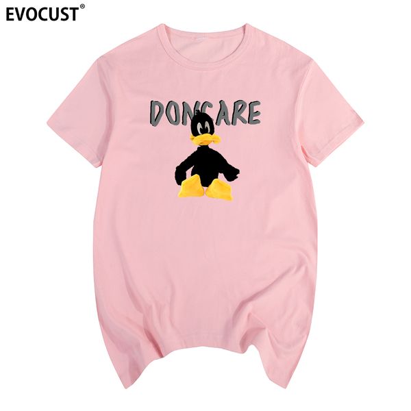 

don't care daffy duck face looney tunes t-shirt cotton men t shirt new tee tshirt womens sport hooded sweatshirt hoodie