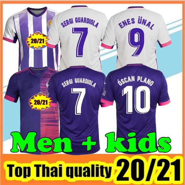 

2020 2021 real valladolid soccer jersey 20 21 fede s. r. alcaraz oo sergi guardiola óscar plano camisetas de fútbol men kids football shirts, Black;yellow