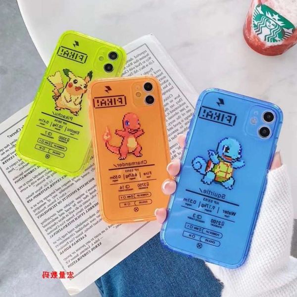 

1dwchaoxiaohuolong cartoon is suitable for vip 11pro max orcent case transparent se2 / 8plusvip0