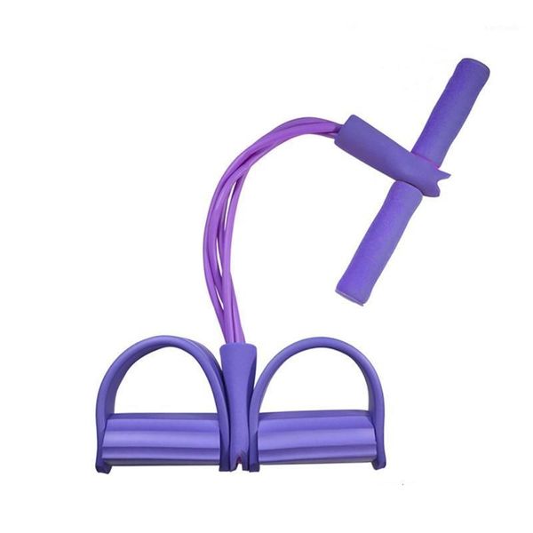 

resistance bands 4 tube latex fitness gum pedal exerciser sit-up pull rope expander elastic yoga pilates workout equipment1