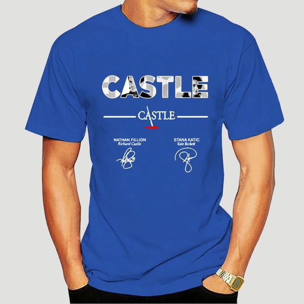 

castle tv series t-shirt nathan fillion - stana katic signatures shirt black men colorful tee shirt-1564a sport hooded sweatshirt hoodie