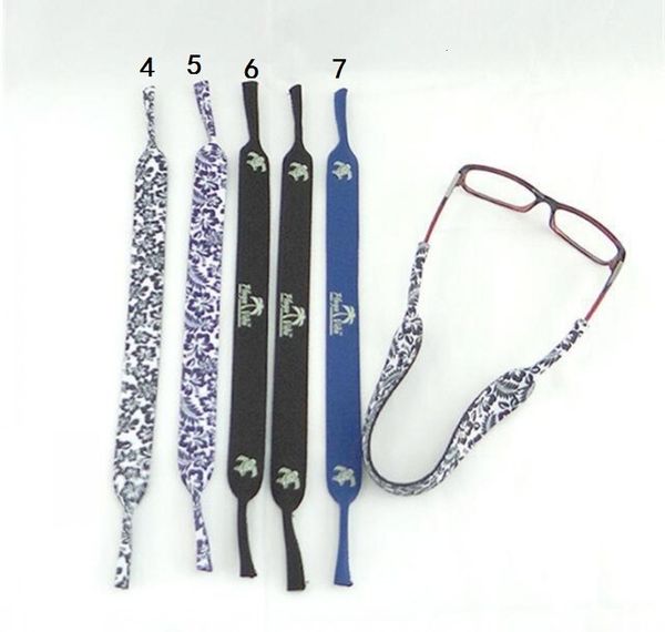 

neoprene eco-friendly sunglasses rope belt band glasses comfortable durable fabric stylish colorful strip tape