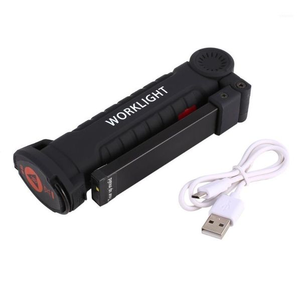 

mini led work light portable spotlight with magnetic base clip usb charging repair torch movable work light1
