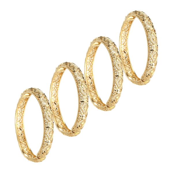 

openable bangles for women girls cuff bracelets ethiopian bride wedding jewelry gift, White