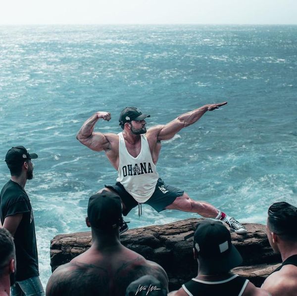 

2020 новый muscle brothers спортивные шорты здоровый красоты фитнес спорт повседневные шорты бег дышащий пот, Black;blue