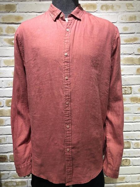 

ss20 spring /summer 100%linen men's long shirt casual garment dyed comfortable breathable1, White;black