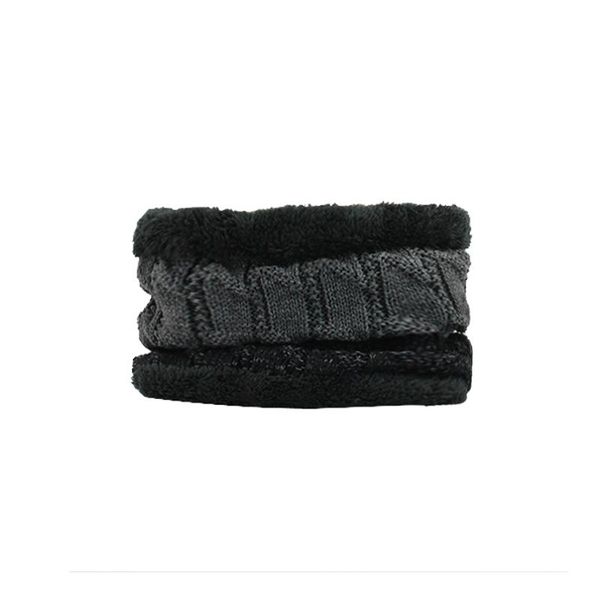 

flb] теплые мужчины шапки шарф шапки вязаные зимние шапочки для мужчин женские шерстяные шарф шапки balaclava маска gorras bonnet вязаный f, Black;white