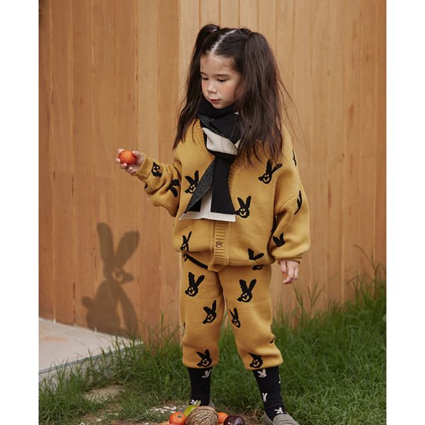 

limt brand new autumn winter kids sweaters for boys girls cute print knit cardigan baby child fashion cotton outwear clothe 201109, Blue