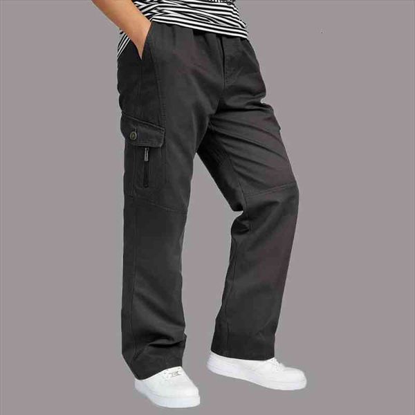 

arrival autumn winter casual cotton thick trousers super large fashion brand loose mens long pants size xl-4xl 5xl 6xl, Black