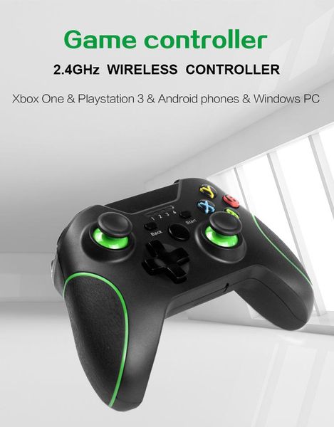 

2.4g wireless game controller joystick for xbox one controller for ps3/android smart phone gamepad win pc 7/8/10