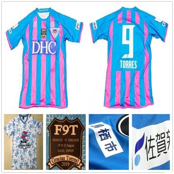 

2019 j1 league sagan tosu soccer jersey 9 torres yuji ono hideto tagawa takahashi riki harakawa kyosuke custom 19 20 football shirt, Black;yellow
