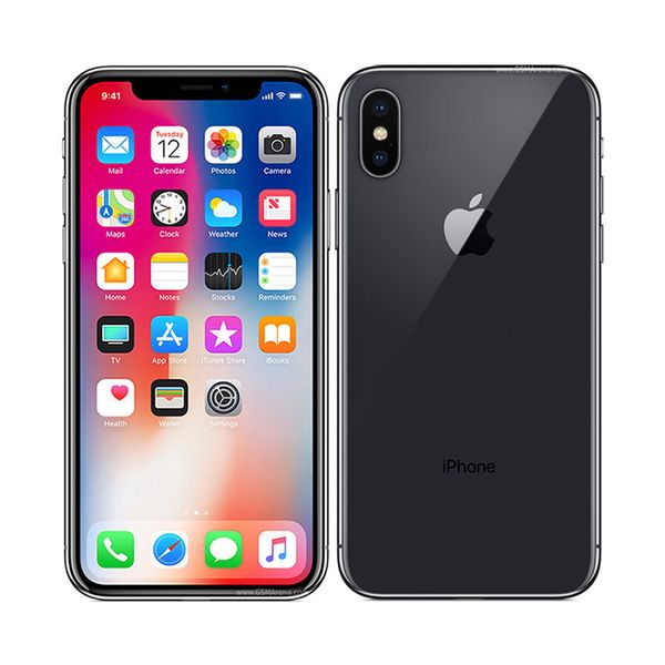 

original unlocked apple iphone x iphonex 4g lte mobile phone 5.8'' inch oled screen 12.0mp 3g ram 64g/256g rom cellphone