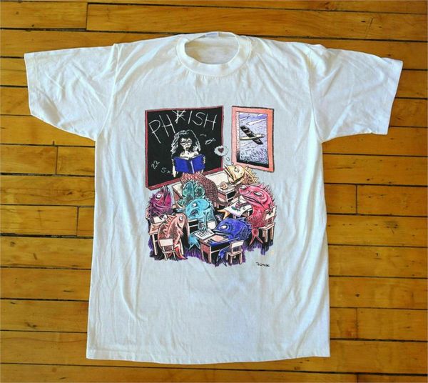 

vintage phish fall tour t-shirt 90s rock concert рубашка reeprint 1994 спорт толстовка с капюшоном толстовка