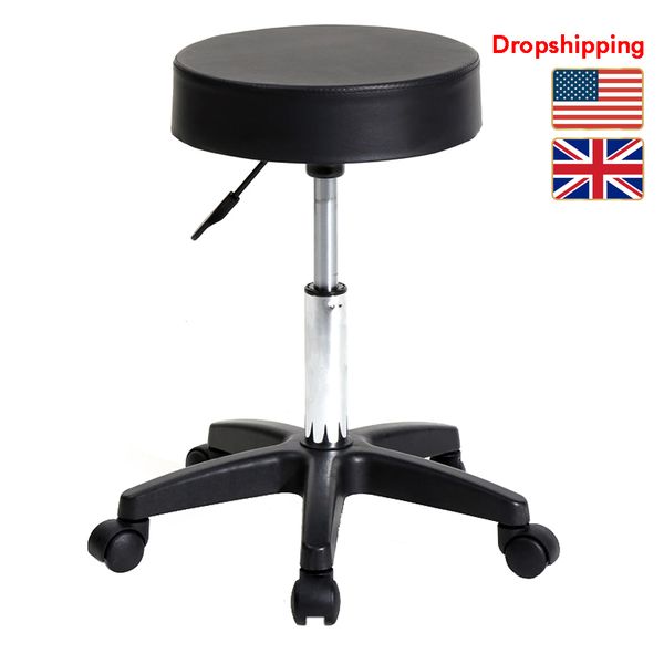 

stock in us uk swivel round stool plastic arch feet rotation bar stool adjustable black dropshipping