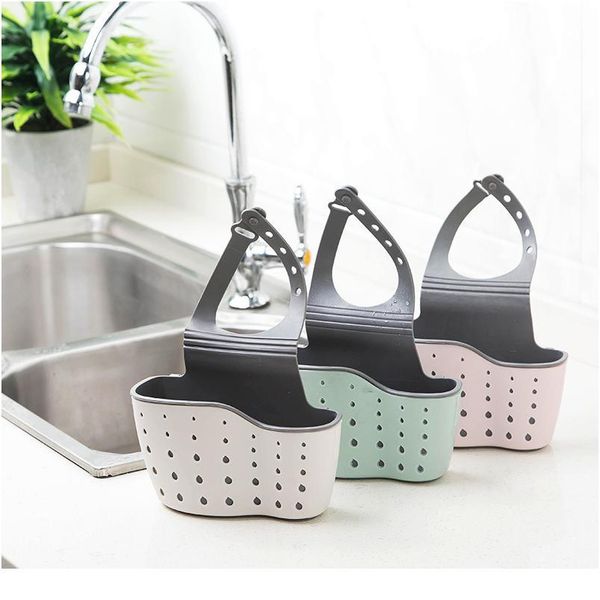 

soap sponge drain rack sink shelf bathroom holder kitchen storage suction cup kitchen organizer sink kitchen accessor sqckzu