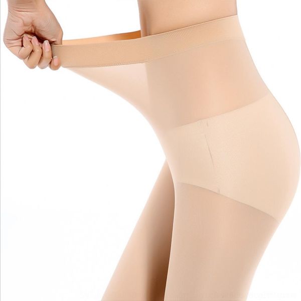 

mvesy socks outside wear silk winter season fake meat mask pure worm stockings cut the bottom autumn stockings silk cutthefo0c2, Black