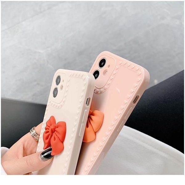

luxury bowknot phone case for iphone 12 11 pro max 12 mini xs max xr xs 7 8 6s plus lo sqciyp