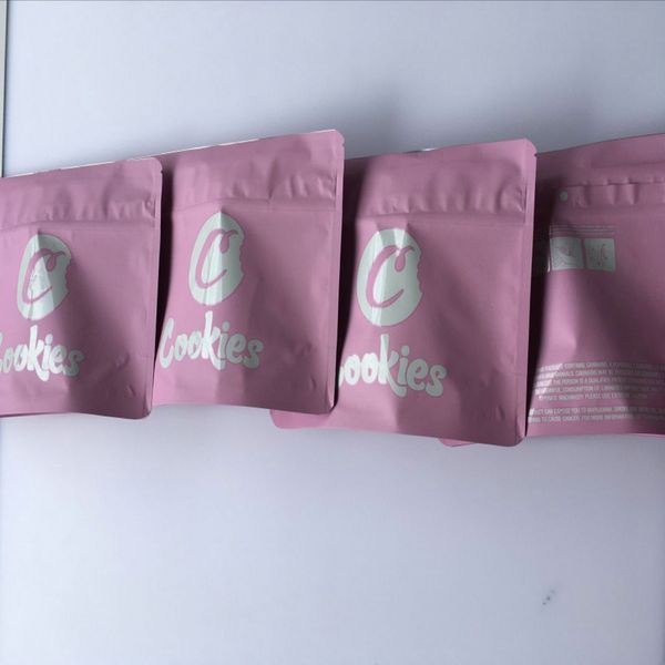 

c печенье розового 15x20cm ziplock мешок печенье california sf восьмой 28g майларовых сумки защита от детей касания кожи runtz пакет упаковк