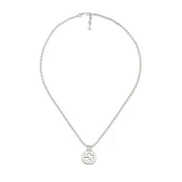 

couple pearl necklace 925 silver pendant sweater chain gift exclusive design jewel