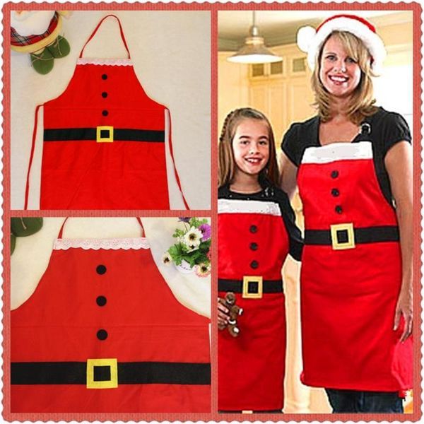 

taoup merry christmas apron natal 2020 noel ornaments christmas decoration for home xmas pinafore for kids adults navidad santa1