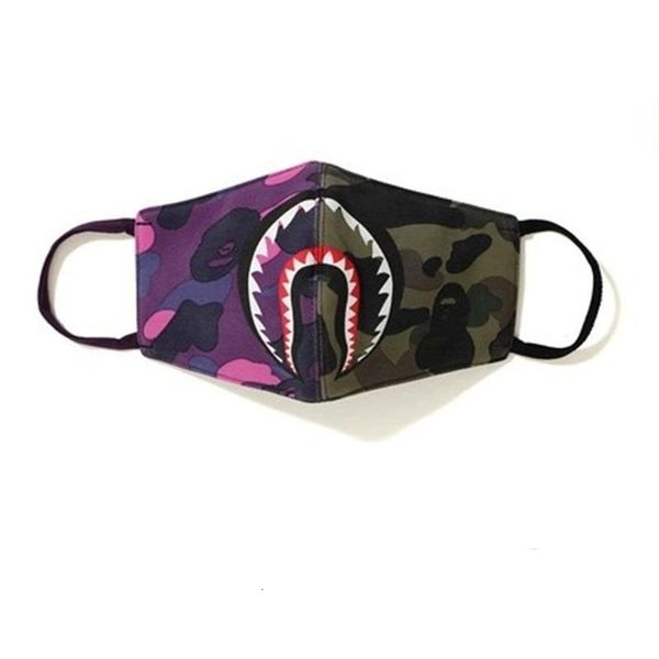

fashion shark mask designer mask new shark popular stitching color men and women mask factory direct sales