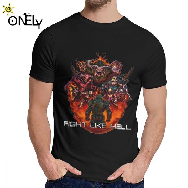 

summer man tee shirt популярные игры дум fight like hell футболка спортивная с капюшоном толстовка толстовка