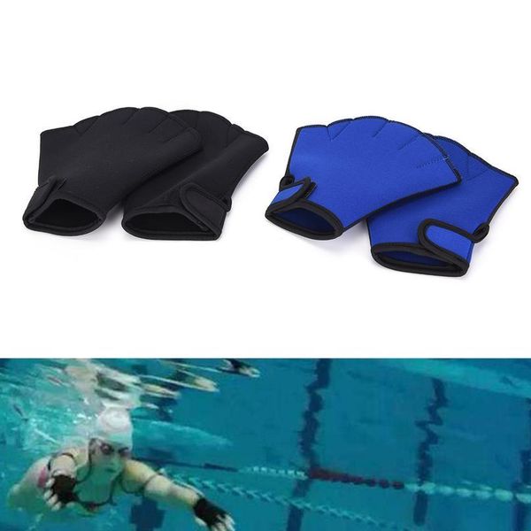 

1pair sphere webbed swim gloves surfing swimming sports paddle training fingerless gloves water aerobics aqua jogge sqcjiv