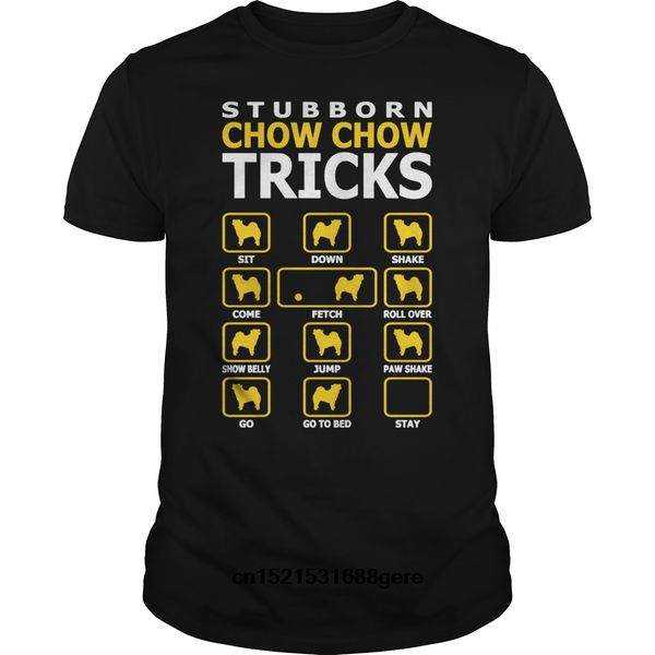 

funny stubborn chow chow dog tricks funny men tee hoodie designers t shirts sweatshirt