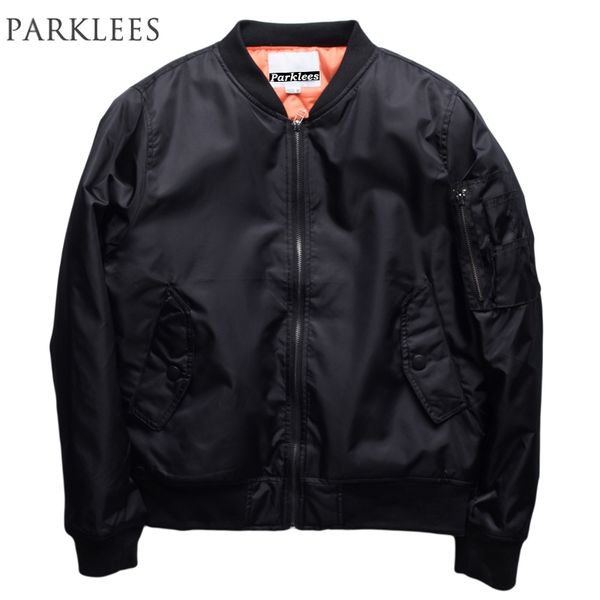 

bomber jacket men brand streetwear hip hop slim men jacket casual long sleeve windbreak baseball jacket veste homme y201026, Black;brown