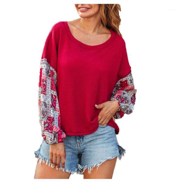 

casual hoodie women print splicing long sleeves hood pullover sweatshirfor women moleton feminino 2020 for autumn1, Black