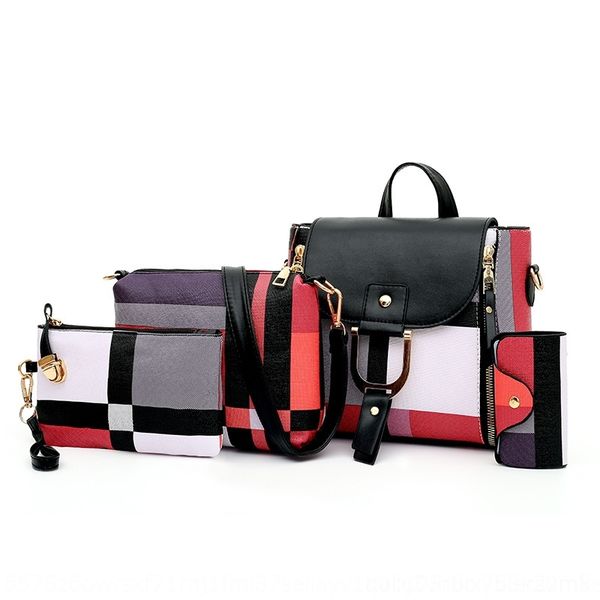 

ut0h dhl shipping or multicolor ems box genuine leather messenger handbags women classic shoulder bags