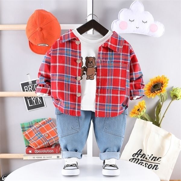 

new spring autumn baby boys girls clothes children cotton coat t shirt pants 3pcs/sets toddler fashion clothing kids tracksuitsx1019, White