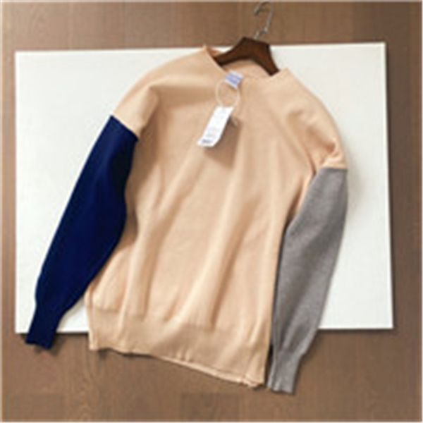 

повседневный женщины свитера с письмом для осени и зимы 20fw мода новый стильный свитер кашемира высокого качества streetwear одежда, White;black