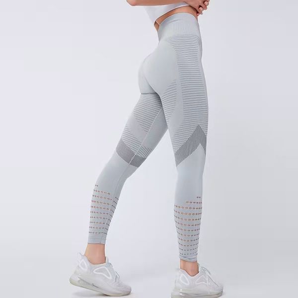 

new european and american high waist mesh tight yoga pants quick drying breathable sports pants peach hip fitness pants 003, White;red