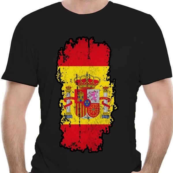

flag of spain mans distressed flag team espana all sizes men summer fashion euro size sport hooded sweatshirt hoodie t shirt