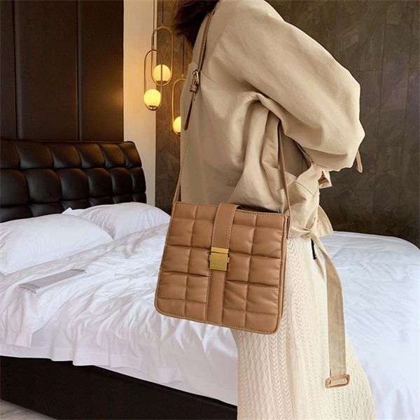 

2019 new flap thread designer lady shoulder bags girls bags small crossbody bags women plaid handbags mini diamond lattice bolsa c0121