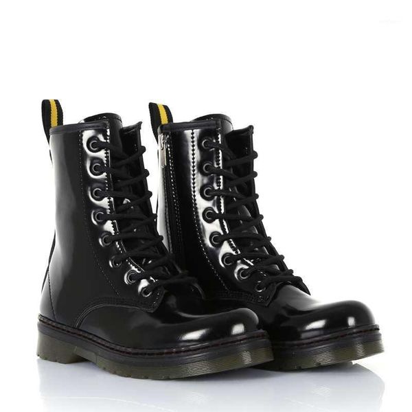 

ss-500 black leather boots men and women fashion winter shoes women 's boots 36-44 numaralar inter1