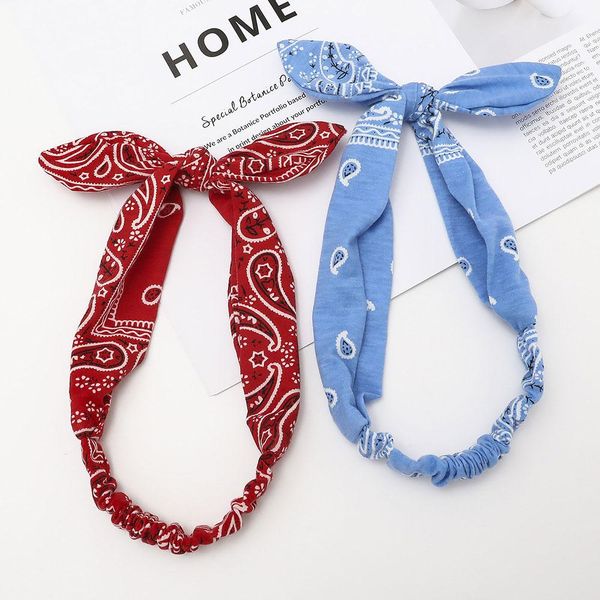 

women girls print headbands bohemian stretch hair bands retro cross turban bandage bandanas hairbands hair accessories headwrap q bbyzyd