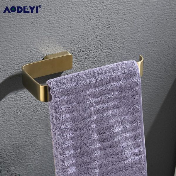

luxury bathroom hardware set brushed gold brass robe hook paper holder towel rail shelf wall mount bathroom accessories bbyppc lipper