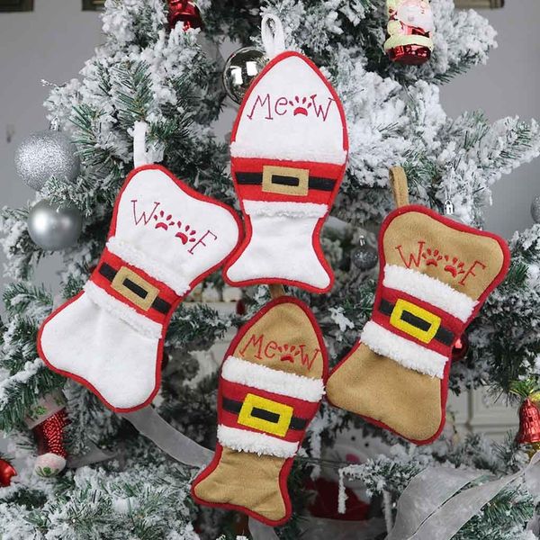 

brand new and decoration creative home party fork set hat ornaments christmas bag decoracin casa